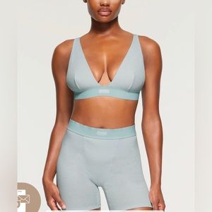 RARE SKIMS Cotton Ribbed 3 PC Set